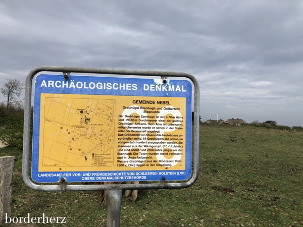 Amrum - Rundwanderung Steenodder Kliff 7 Hügelgräber Amrum